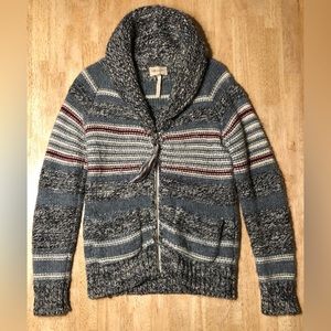 Aritzia Wilfred Free Erable Wool Alpaca Blend Heavy Knit Sweater/Cardigan SZ S